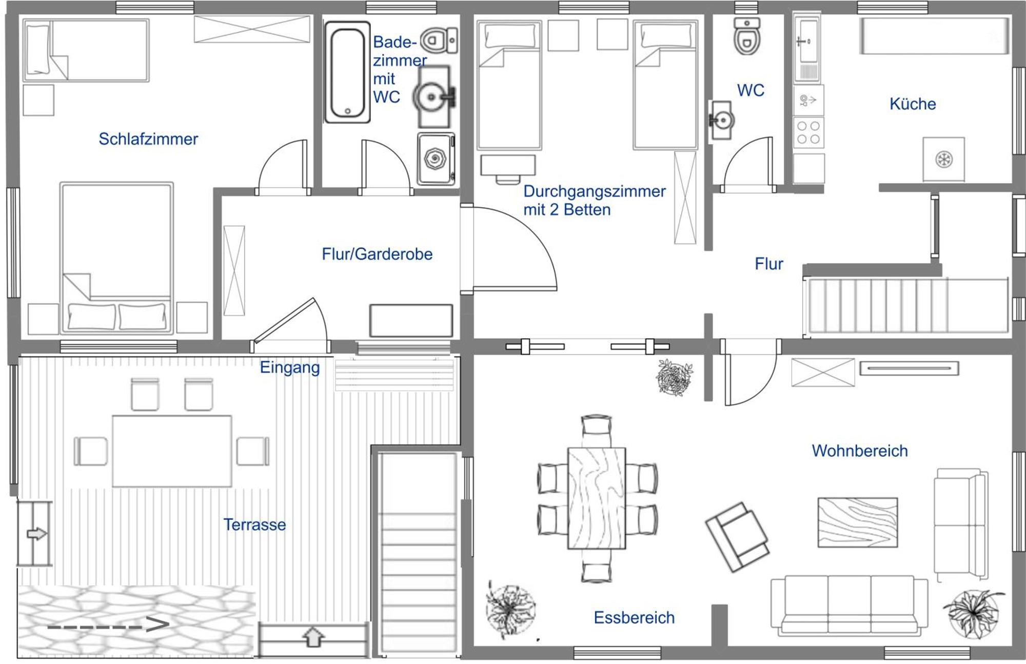 Liawa314 Mit Terrasse In Zirndorf-lind - Naehe Playmobil Funpark Und Nuernberg Apartment Zirndorf